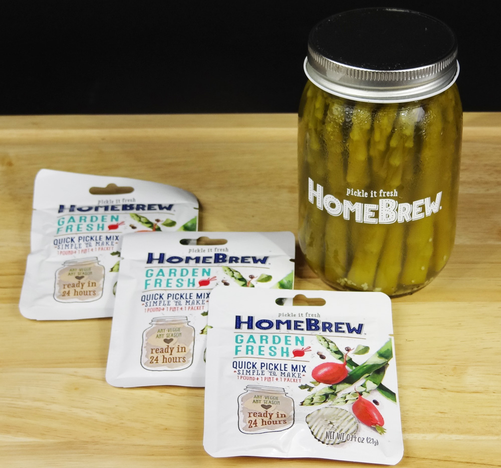 HomeBrew Quick Pickle Mix Garden Fresh / 3Pack